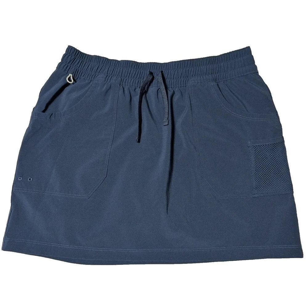 Columbia PFG Skort 15" Blue - Women Medium - Picture 1 of 15